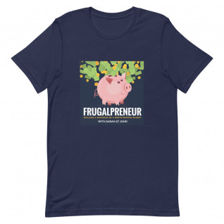 Frugalpreneur Podcast Cover Art Shirt
